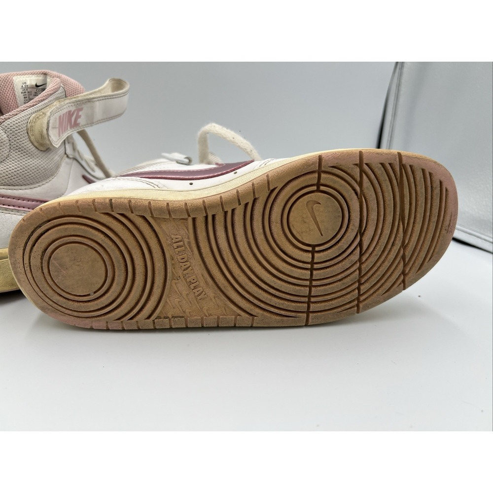 Nike Court‎ Borough Mid White Pink Glaze Shoes CD7782-105 4.5Y - Picture 11 of 11